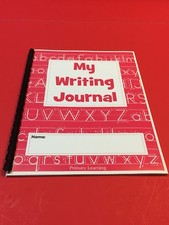 Primary Learning My Writing Journal - 30 Pgs Red Single Book.
