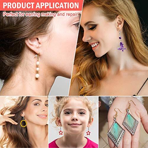Earring Making Supplies Kit, 2900pcs Earring Hardware Earring Making Set - Picture 2 of 7