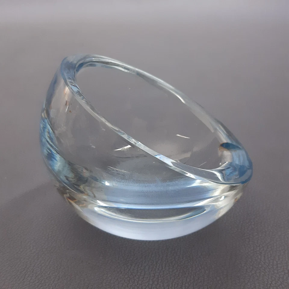 Aschenbecher Glas ORREFORS Schwedisches Design Aus Den 70er Jahren Modernari - Bild 4 von 4