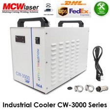 S A CW-3000 Industrial Water Chiller 0.8KW 1.5KW For 50W 60W 80W CO2 Laser Tube