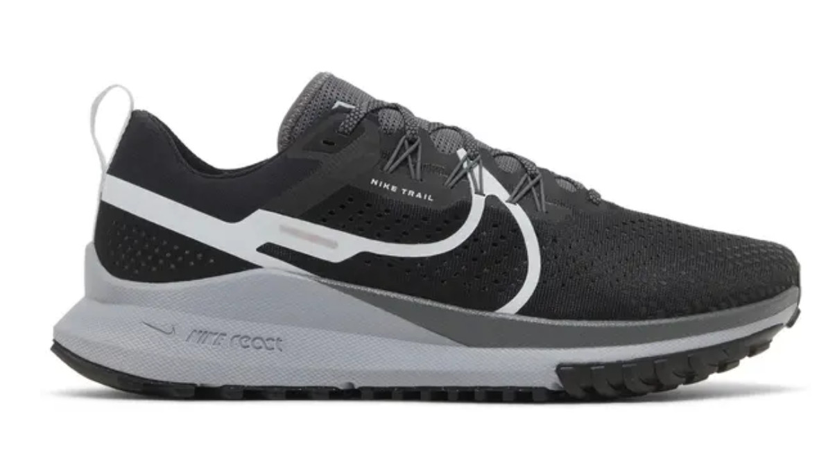 Nike React Pegasus Trail 4 Black Grey Trainers Women's Size 6.5 (UK) RRP £130 image 3