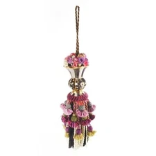 MacKenzie Childs Botanica Ceramic Tassel