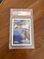 1991 Topps Desert Shield #188 DAMON BERRYHILL PSA 8 CUBS AUTHENTIC