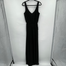 Show Me Your Mumu Black Long Sleeveless Kendall Maxi Dress Medium