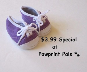 dark purple tennis shoes