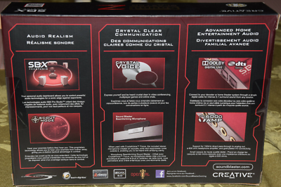 Creative Sound Blaster Z PCIe Gaming Audio Card w High Performance