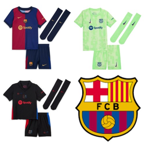 Barcelona football kits kids childrens youths 516ys Home Away Third