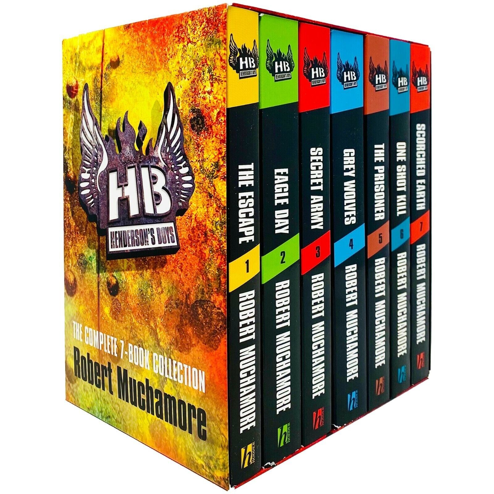 Henderson's Boys Book Series 1-7 Complete Collection Box Set