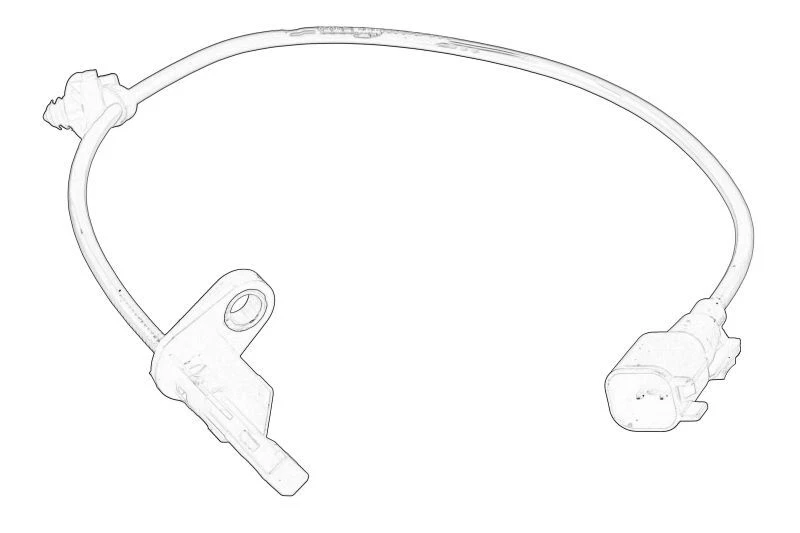 OE FORD ABS-Sensor hinten L/R 2452218 für FORD TOURNEO CUSTOM V362, TRANSIT - Bild 1 von 1