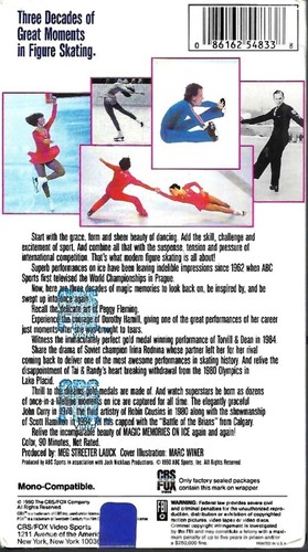 Magic Memories on Ice Figure Skating - BRAND NEW/SEALED VHS 1990 - Picture 2 of 2