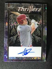 2023 Leaf Metal Baseball Auto Thrillerz Earth Pulsar Sammy Stafura 1/1