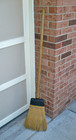 Vintage 1960's Commercial Wire Banded Corn/Straw Sweeping Broom ~ Made in U.S.A. — photo 2