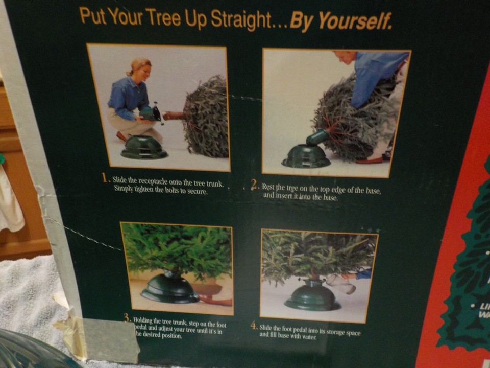 Swivel Straight Christmas Tree Stand Holds Up To 10' 100LB eBay