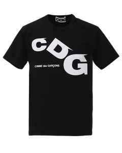 comme des garcons t shirt mens black