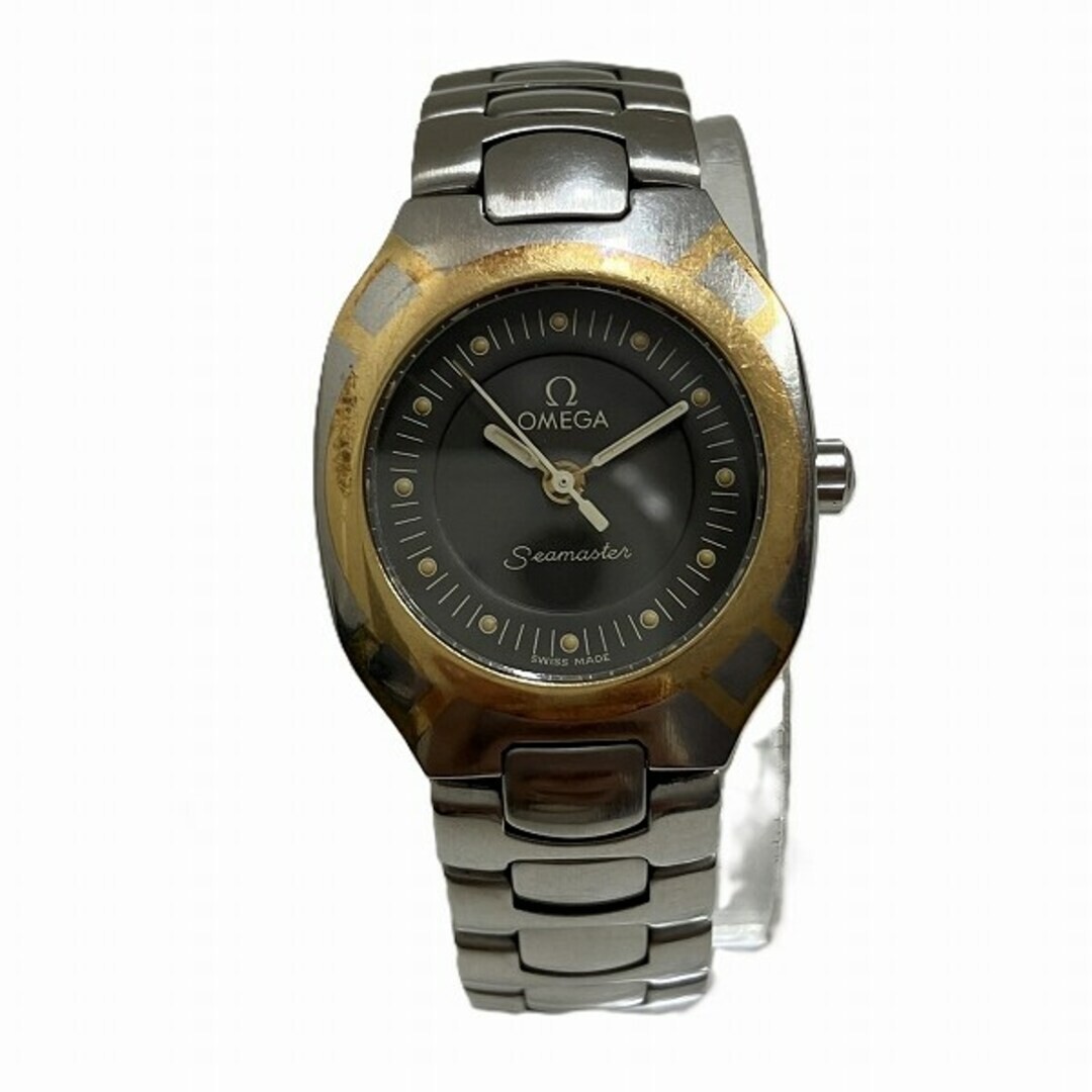 Omega Seamaster Polaris Watch Quartz 22mm Women