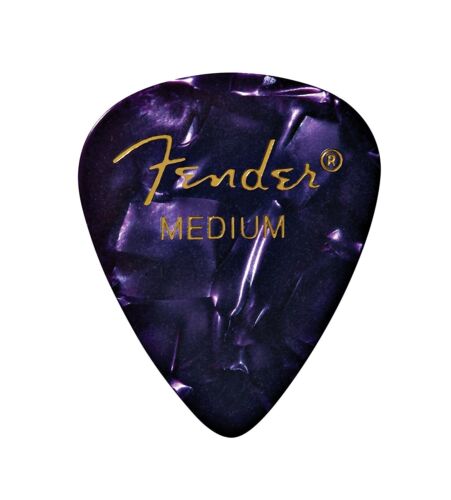 Fender 351 Premium Celluloidowe gitary - FIOLETOWE, ŚREDNIE 144-pak (1 brutto) - Zdjęcie 1 z 1