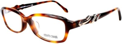 Roberto Cavalli RC844 052 Dark Havana Rectangle 54mm Full Rim Women's Eyeglasses