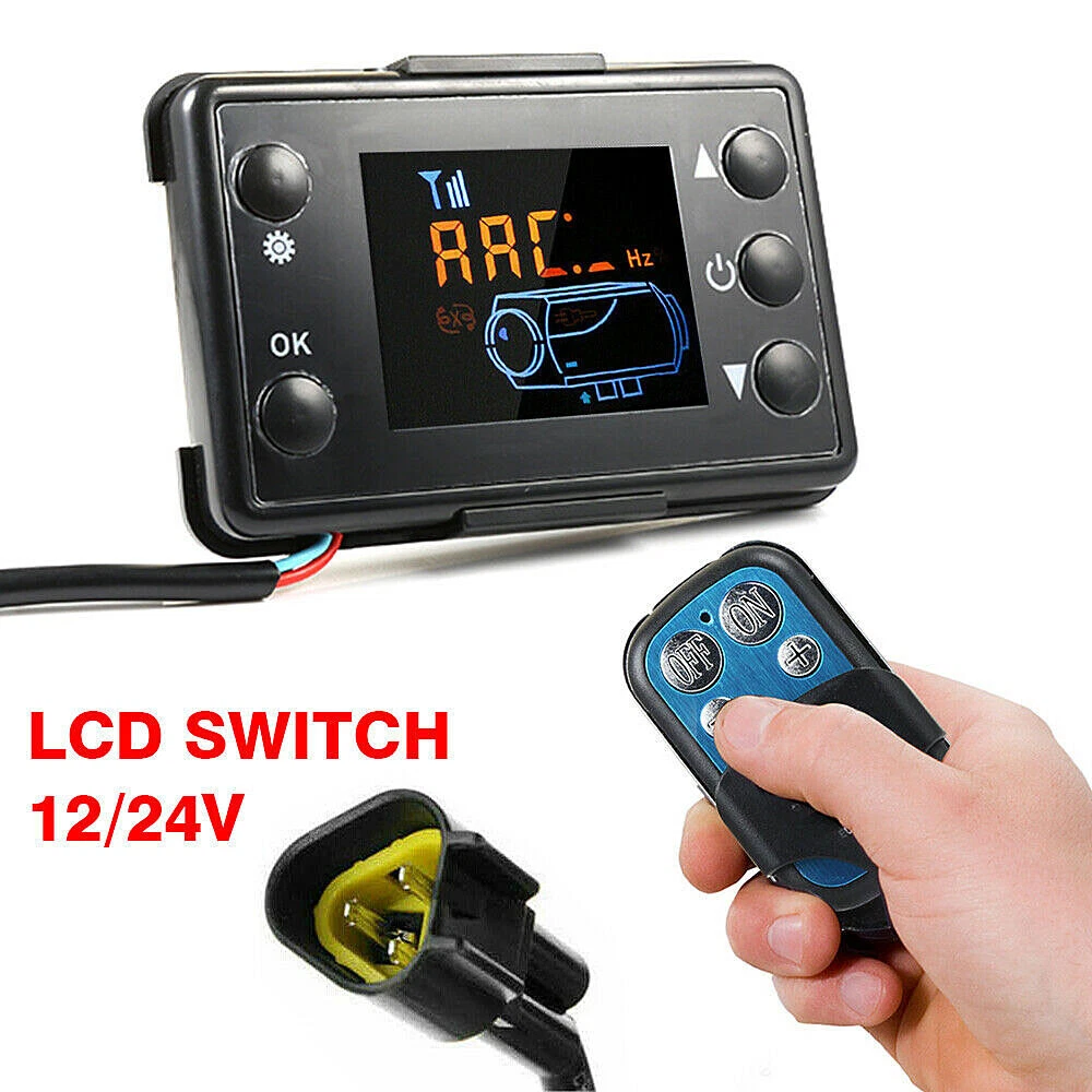 Car Air Diesel Heater LCD Switch Parking Controller 4 Button Remote Control  AU | eBay
