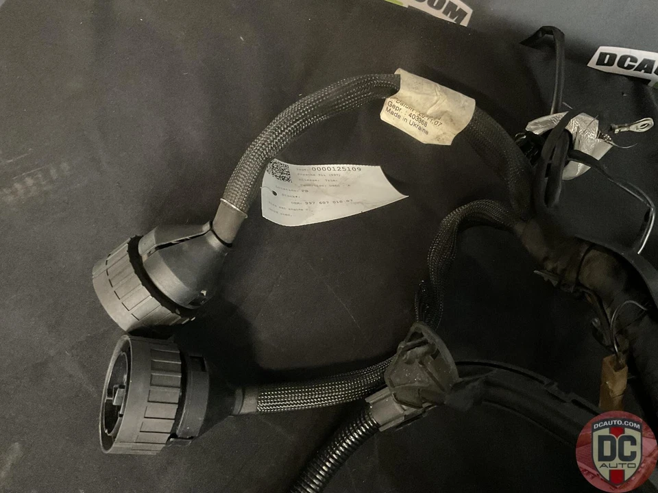 Arnés de cableado del motor Porsche 911 997 2007-2008 99760701007 125109 Foto 4 de 4