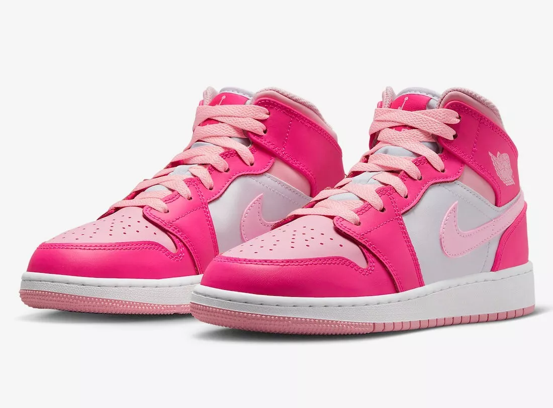Pink air shop jordan ones