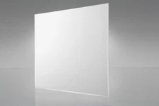 Acrylic White Transparent Plexiglass 1/8" x 24" x 47” Plastic Sheet #2447