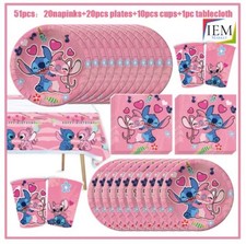 Decorazioni per feste di compleanno. Addobbi. Lilo E Stitch. Per Bambini.