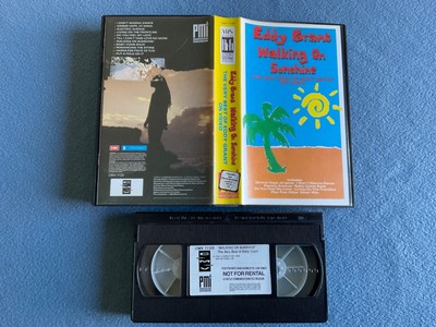 EDDY GRANT  walking on sunshine VHS 1989 CMV video