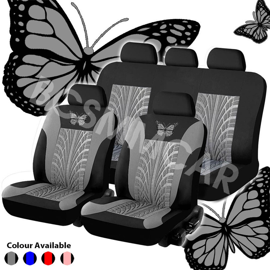 Fit For Toyota Camry Car Seat Cover Full Set Leather 5-Seat Front Rear Protector