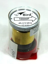  Bird 43 Wattmeter Element 10000P  0.45-2.5 MHz 10000W New