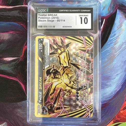 2016 YVELTAL BREAK XY STEAM SIEGE 66/114 CGC 10