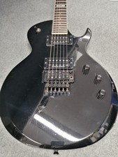 ESP MA Used Mahogany body Maple neck Rosewood fingerboard Black w/Hard case