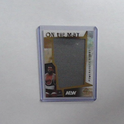 #ad 2025 SP Game Used AEW On the Mat Relics 50 Powerhouse Hobbs #OTM 37 Royce Keys $5.00