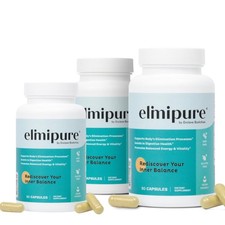 3bottles Gut Cleanse & Restore Supplement Effortless Morning Stools 90 caps