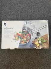 WMF SELECT it! Wok mit Glasdeckel | 30 cm 5,5 L | Alle Herdarten | Edelstahl