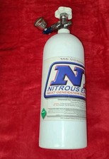 Nx Nitrous Express 5lb Nitrous Bottle With Pressure Gauge Very Nice