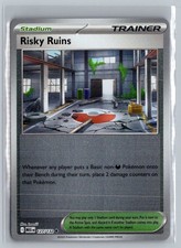 Risky Ruins 127/132 Pokemon TCG Mega Evolution HOLO