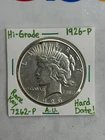 1926-P Peace Silver Dollar - Uncertified, Circulated-90% Silver -AU- [#7262-P]