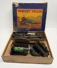 VINTAGE 1950 RARE HORNBY TRAIN M1 GOODS SET  MECCANO LIMITED MADE IN ENGLAND