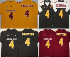Men's Cam Skattebo #4 ASU Arizona Stitched Jersey (Free Tax)