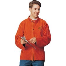 Black Stallion D-30WC 30" Premium Side Split Cowhide Welding Jacket Medium