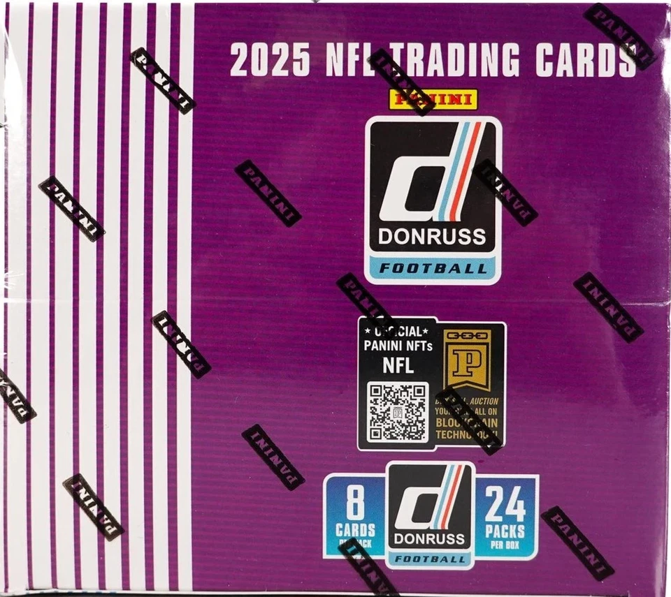 2025 Donruss Football Factory Sealed Retail Box