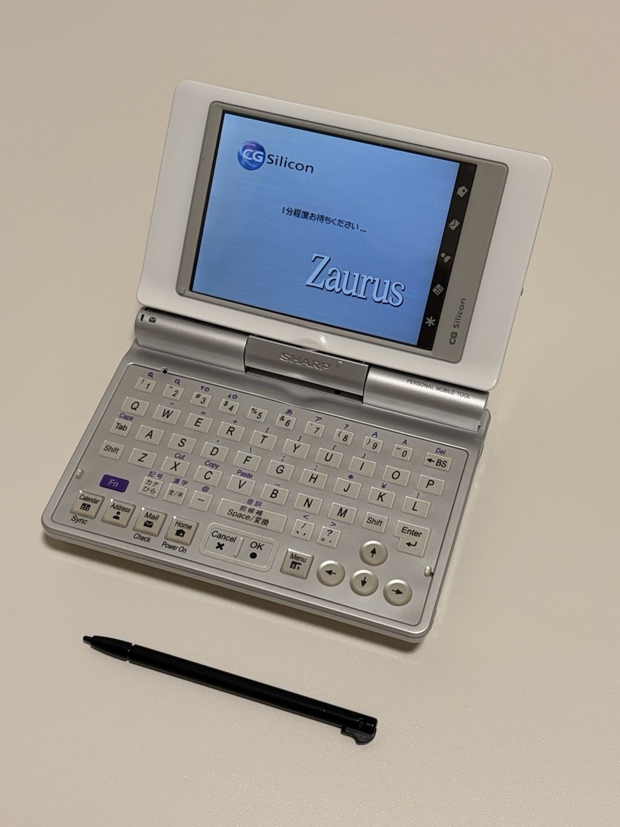 美品｜シャープのLinux搭載PDA　Zaurus SL-C760 Sharp Zaurus SL-C760 PDA Used Operation Confirmed Linux based OS
