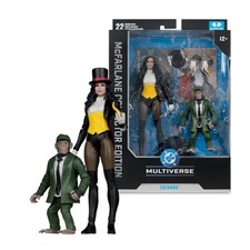 New DC McFarlane Collector Edition 53 Zatanna Chase Platinum Chimp