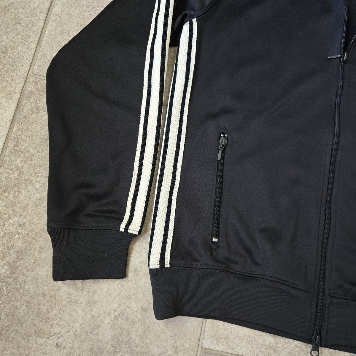 Basketcase Gallery Lucky Track Jacket Black Sz Small | eBay