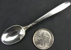 New ListingLunt STARFIRE Sterling Silver 2 5/8" Salt Spoon Made Into A Brooch Pin