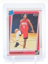 JALEN GREEN 2021-22 DONRUSS BASKETBALL RATED ROOKIE #209 ROCKETS Q6573