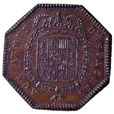 RARE VINTAGE FRANCE - 18th CENTURY JETON MERCHANT TOKEN - 28 mm -EC 9313 - Image 1 of 4