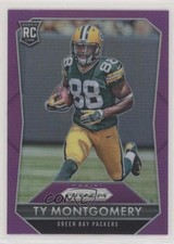 2015 Panini Prizm Rookies Violet Prizm Ty Montgomery #297 s6i