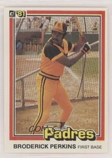 1981 Donruss Broderick Perkins #525