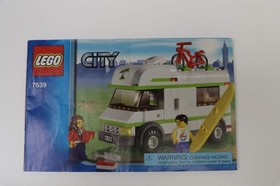 LEGO&reg; City 7639 Camper Complete Built W/Instructions Damaged! Please Read!